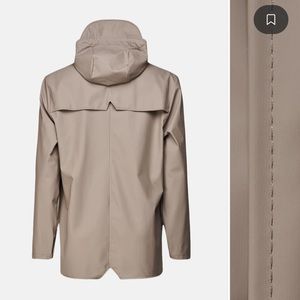 Rains Jacket in Tan XS/S